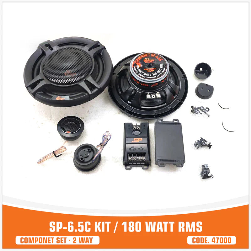 SP Audio - SP-6.5c kit (component set - 2way) • Nominal Diameter: 6.5˝ • Rated image 0