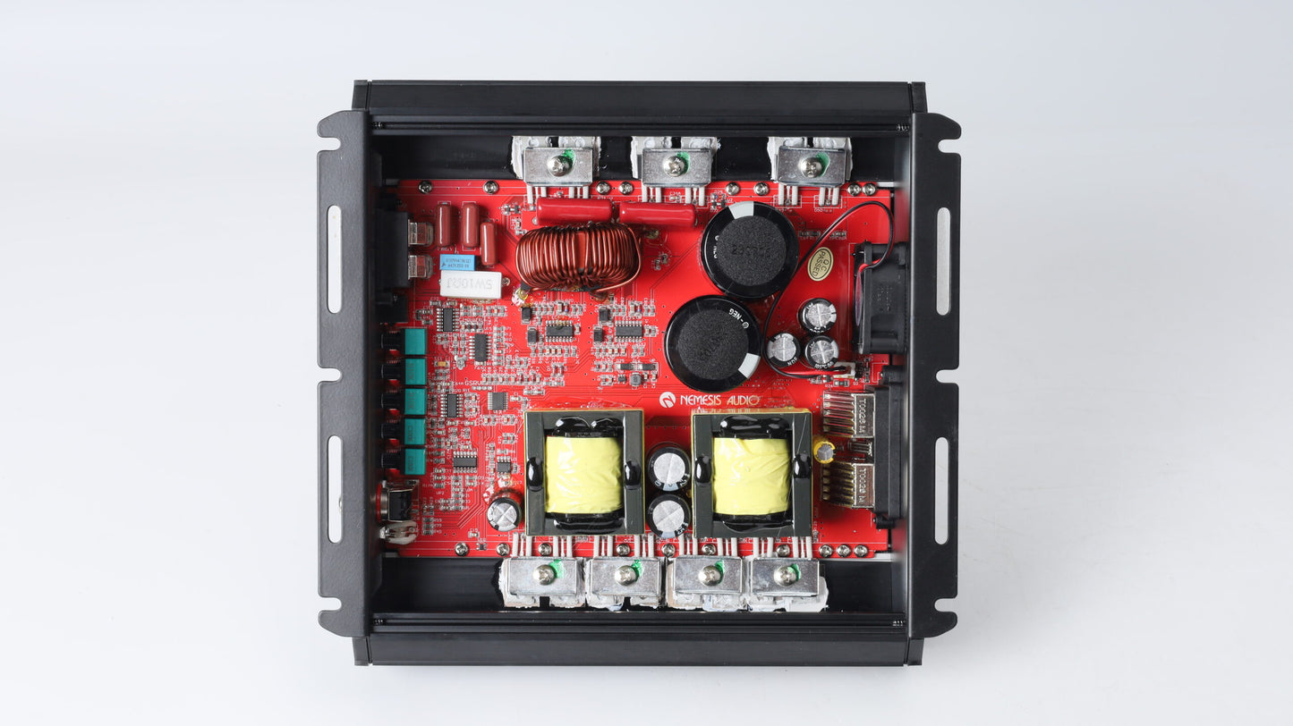 Nemesis Audio - NA-FR3KD - 3000W RMS 1-Channel Full Range Class D Amplifier image 4