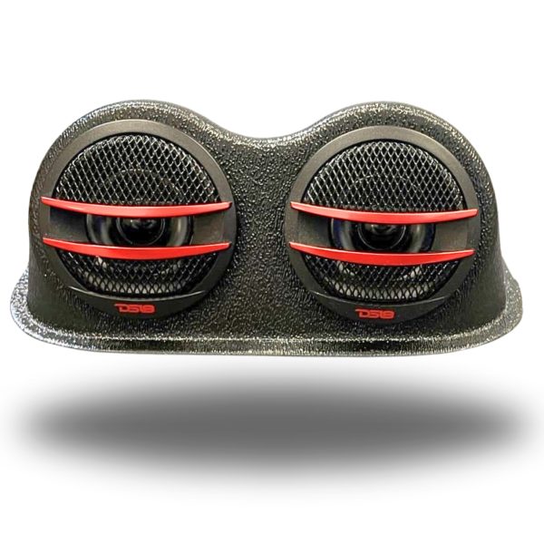 Custom Speaker Pods - Dual Tweeter Universal Angled Speaker Pod image 1