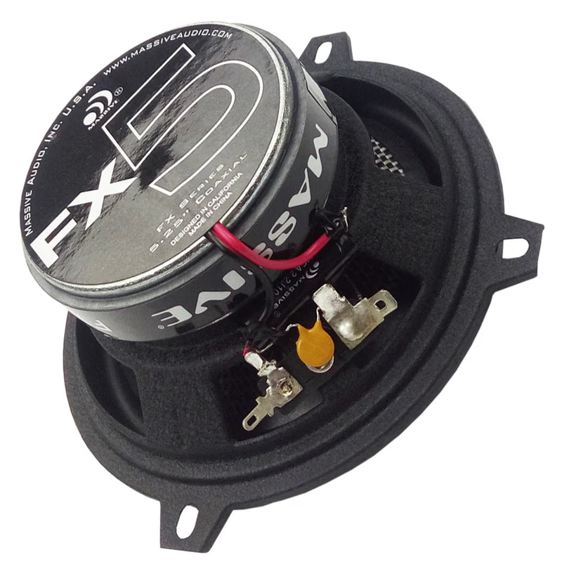 Massive Audio - FX5 - 5.25" 2-Way 60 Watts RMS Coaxial Speakers image 1