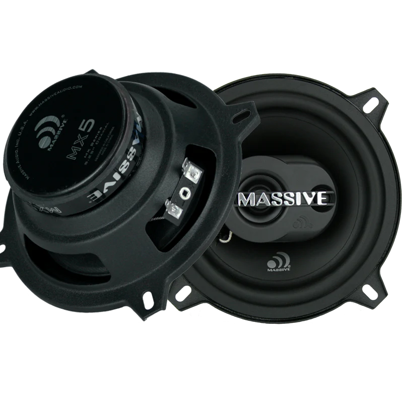 Massive Audio - MX5V2 - 5.25" 2-Way 40 Watts RMS Coaxial Speakers image 0