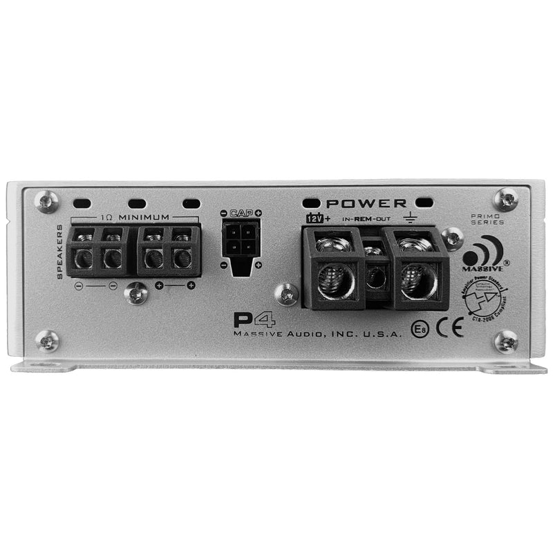 Massive Audio - P4 - 1,600 Watts RMS @ 1 Ohm Mono Block Amplifier image 1