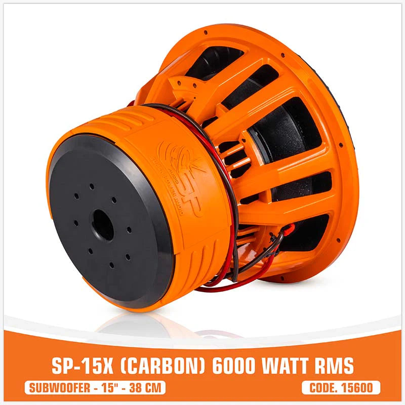 SP Audio - SP 15X - CARBON FIBERS SUBWOOFER 15" 6000W RMS image 2