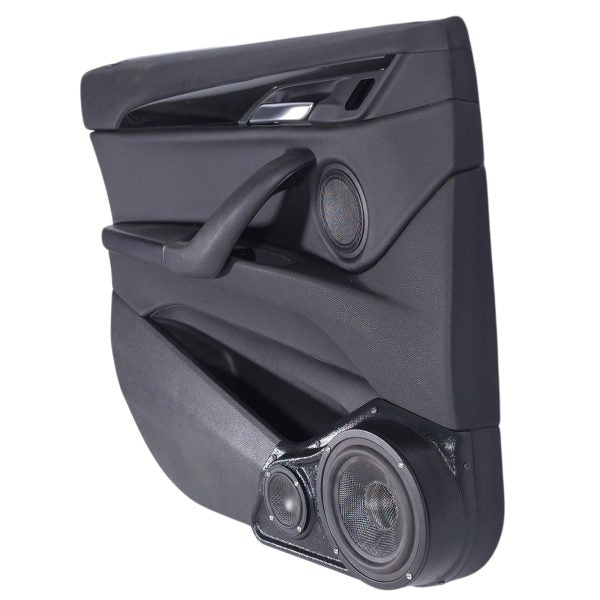 Custom Speaker Pods -6.5″ and 3.5″ Pods for the Front Door of a 18-23 BMW X1-X2 image 1