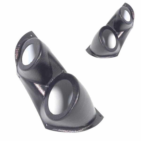 Custom Speaker Pods -3.5″ + 2″ Lower A-Pillar Pods for 2004-2007 BMW 5 Series image 2
