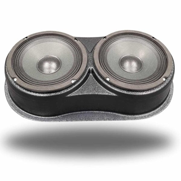 Custom Speaker Pods - Dual 6.5″ Universal Flat Pod for flat mounting location image 0