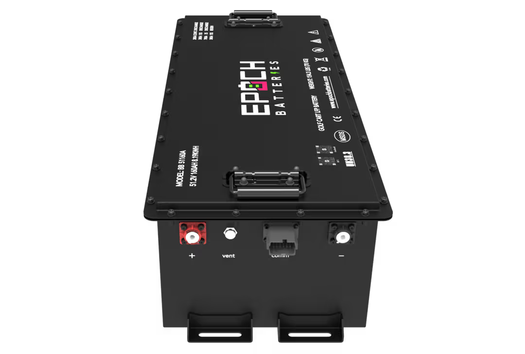 Epoch Batteries - 48V 160Ah -Lithium (LiFePO4) Golf Cart Battery - Complete Kit image 2