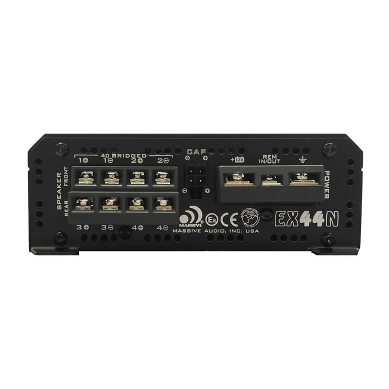 Massive Audio - EX44N - 100 Watts RMS x 4 @ 4 Ohm 4 Channel Amp image 1