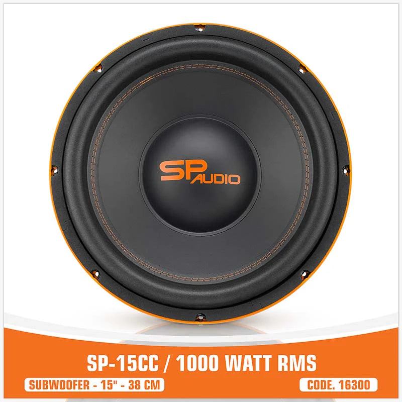 SP Audio - SP 15CC SUBWOOFER 15"/38CM 1000W RMS image 1