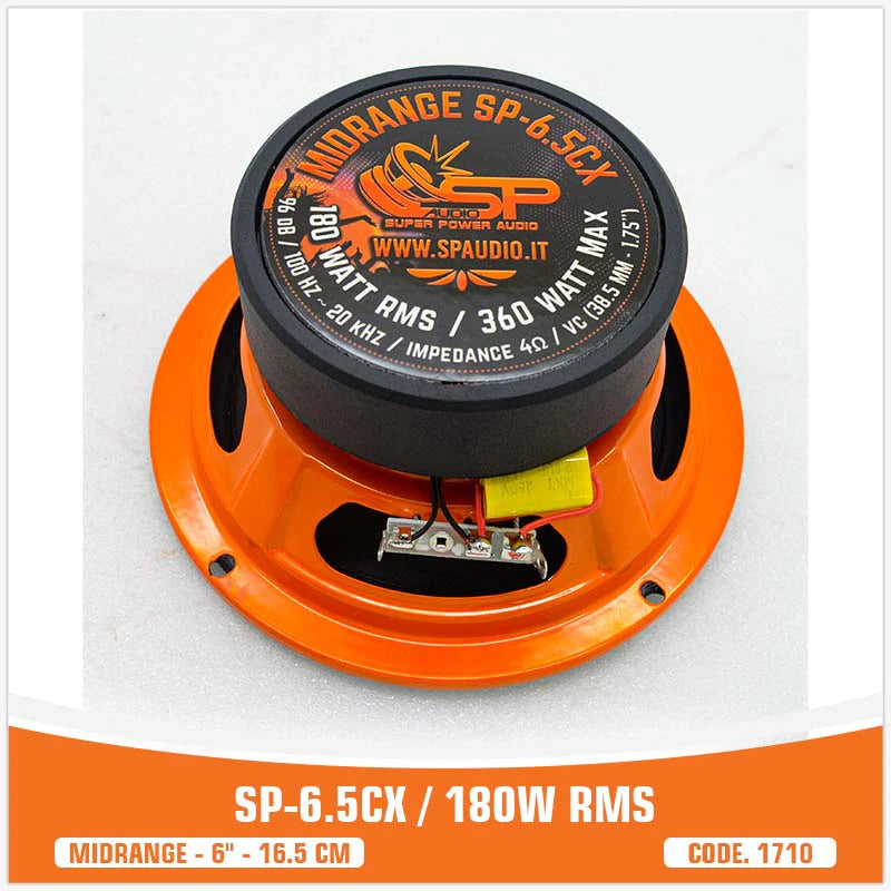SP Audio - SP 6.5CM CX MIDRANGE 6.5"/16.5CM 180W RMS image 3