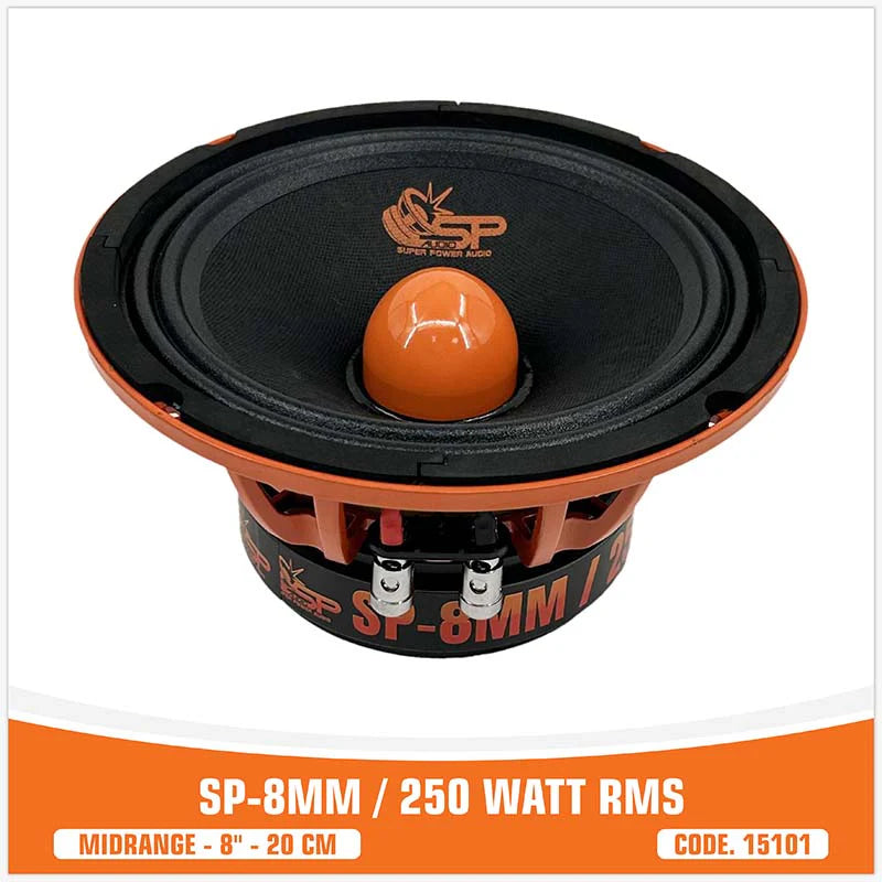 SP Audio - SP 8MM MIDRANGE EXTREME 8"/20CM 250W RMS image 1