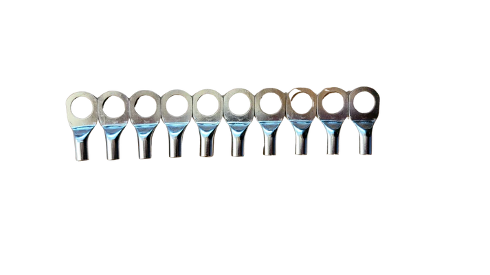 DC Audio -DC Audio 8AWG-10mm Hole Copper Ring Terminals w/ Heat Shrink 10 image 5