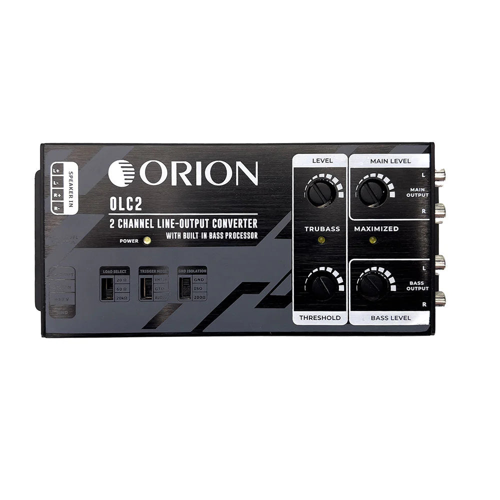 Orion - OLC2 - 2 Channel Line Output Convertor With Bass Processor image 0