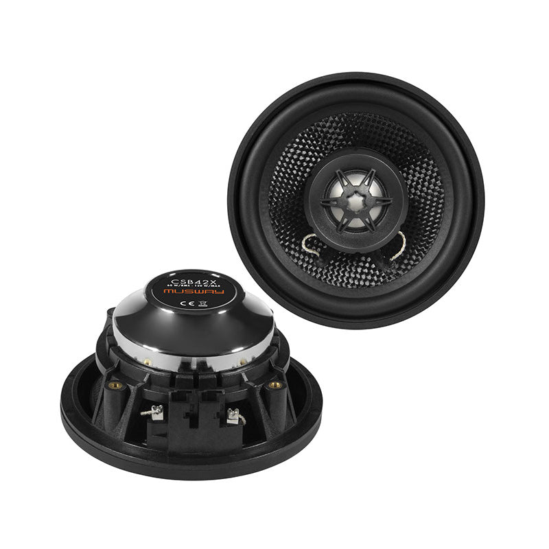 Musway - CSB42X - 4" 2-Way Coaxial Speakers for BMW E/F/G Models image 0