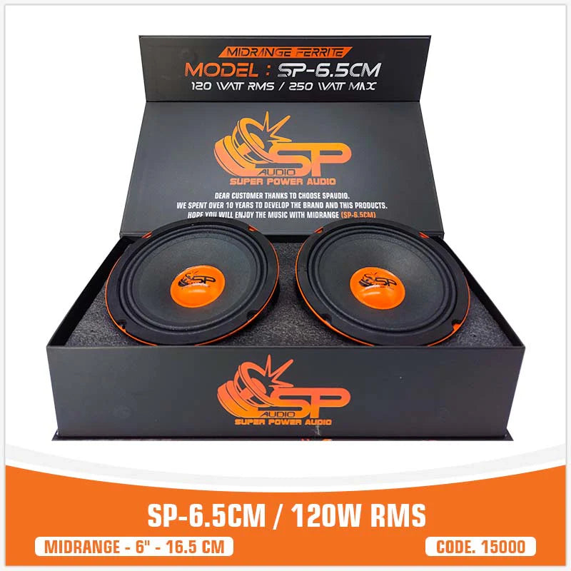 SP Audio - SP 6.5CM MIDRANGE BEST SELLER 6,5"/16,5CM 100W RMS image 5