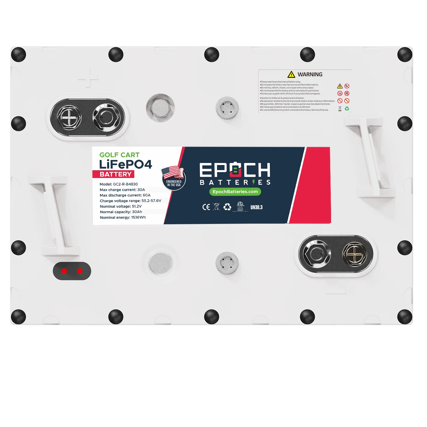 Epoch Batteries - 48V 60Ah Ryobi Electric Lawn Motor - Lithium Battery Kit image 5
