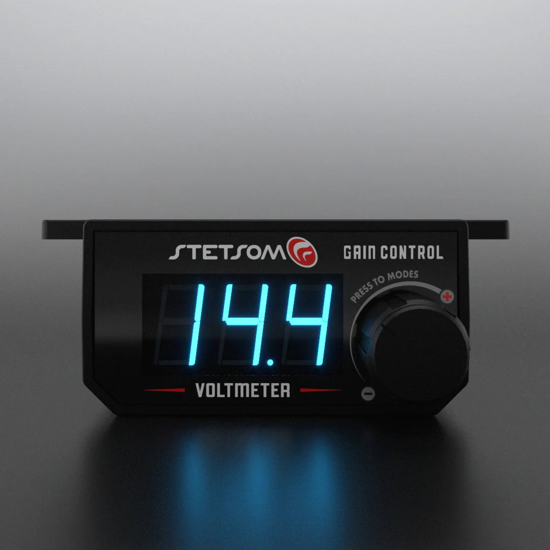 Stetsom 4in1 Universal Bass Knob Gain Control + Voltmeter + On/Off Switch image 2
