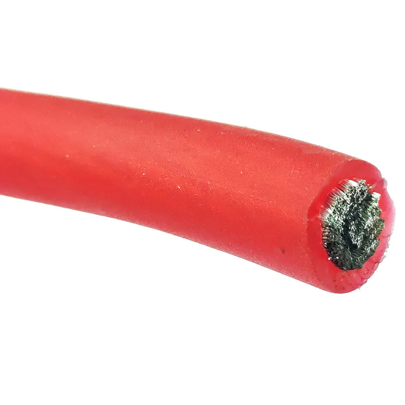 Massive Audio -P4-100R - 4 AWG 100 Foot Red 100% Copper Oxygen Free Silver Tinne image 3