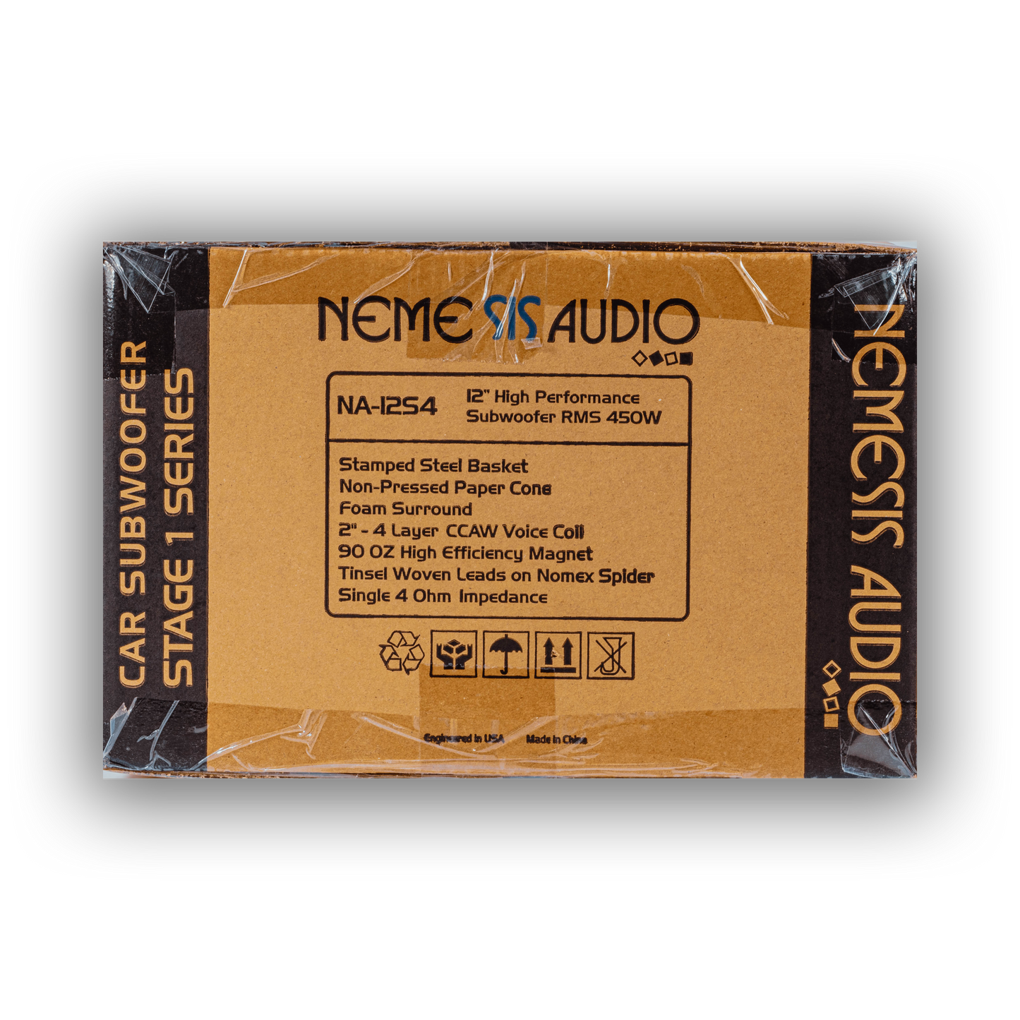 Nemesis Audio -NA-12S4 - 12″ High Performance 450W RMS Single Voice Coil 4-Ohm image 3