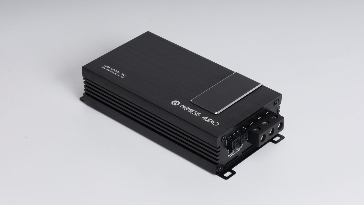 Nemesis Audio - UM-1200X4D - 600W RMS 4-Ch Ultra Micro Class D Amp image 1