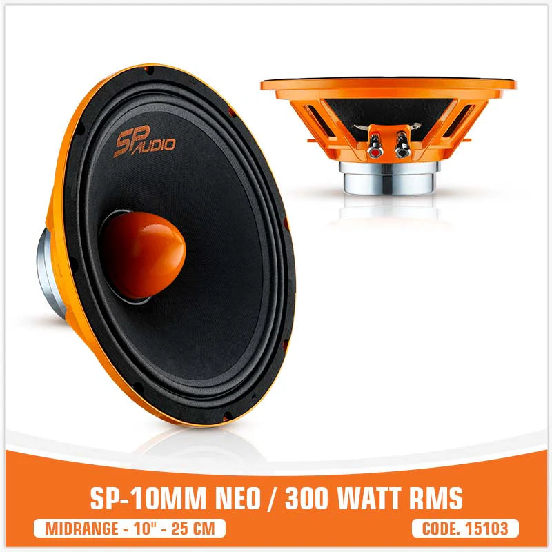 SP Audio - SP 10MM NEO MIDRANGE EXTREME 10"/25CM NEO MAGNET 300W RMS image 4