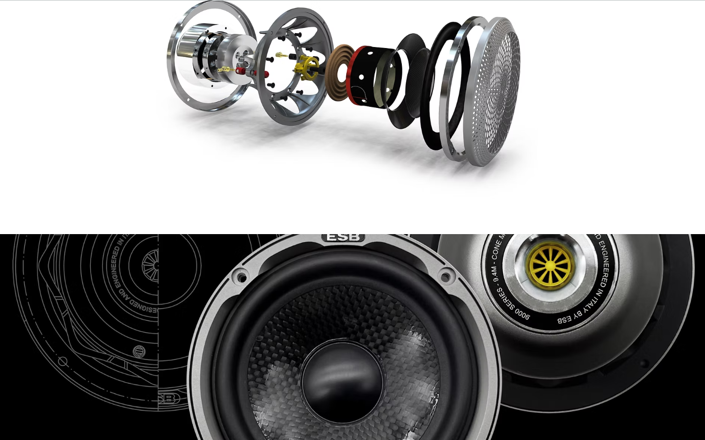 ESB Audio - 9000 Series - 6.5" 3 way speaker system w/9.1T-28 image 6
