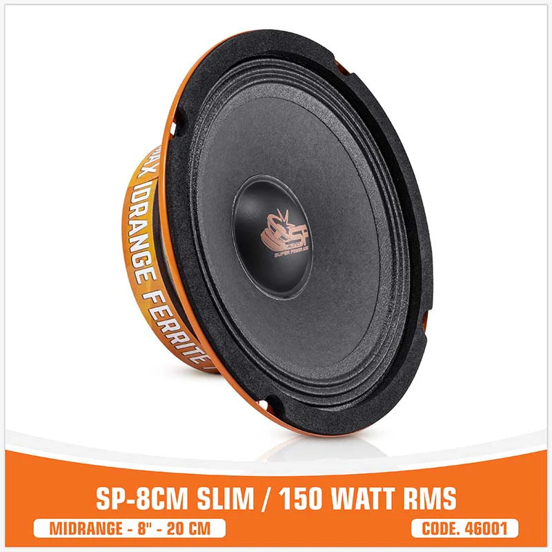 SP Audio - SP 8CM SLIM MIDRANGE SUPER SLIM 8"/20CM 150W RMS image 2