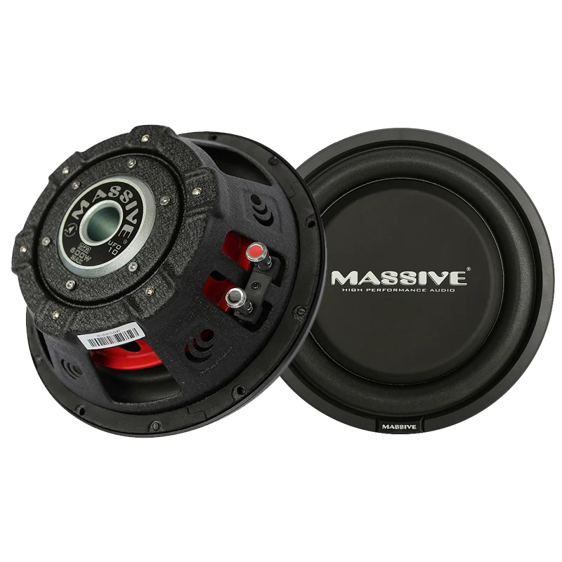 Massive Audio - UFO10V2 - 10" 300 Watts RMS Dual 4 Ohm Slim Subwoofer image 0