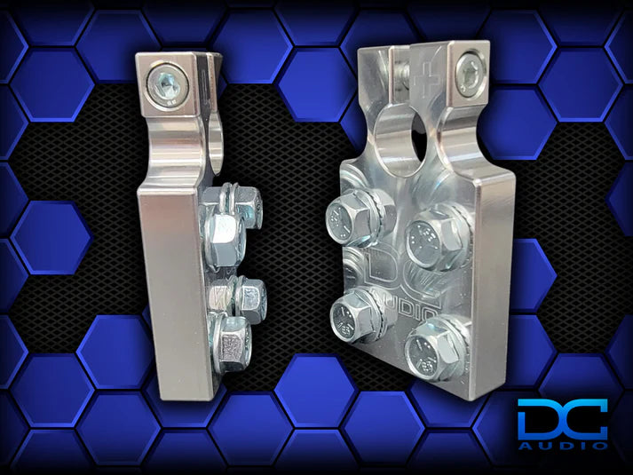 DC Audio -TM-SAE-4FLT-ALU SAE Clamp battery terminals image 2