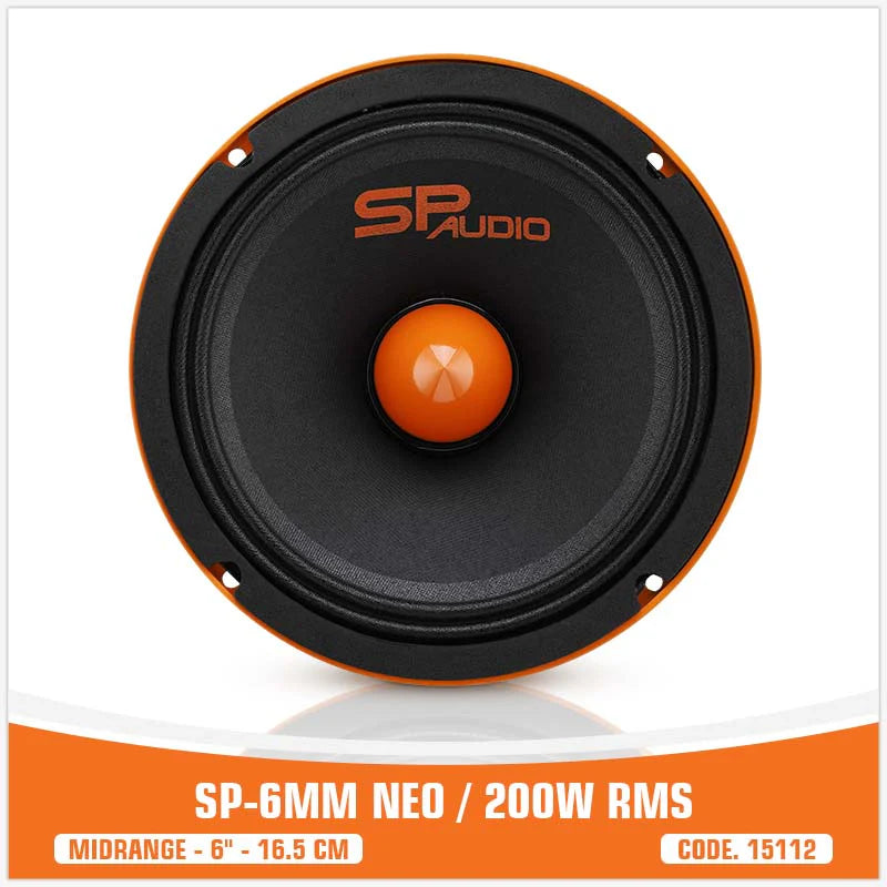 SP Audio - SP 6MM NEO MIDRANGE EXTREME 6,5"/16,5CM NEO MAGNET 200W RMS image 2