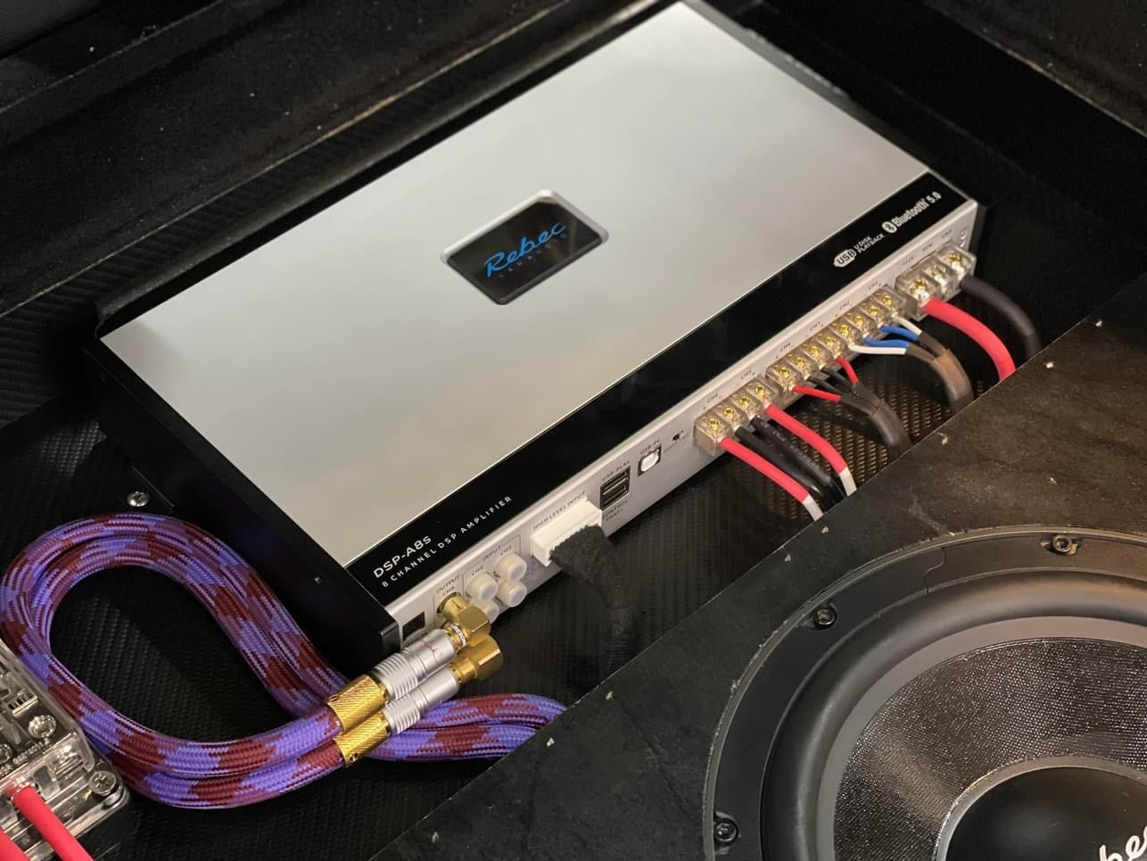 Rebec - A8S - 8ch DSP Amplifier image 3