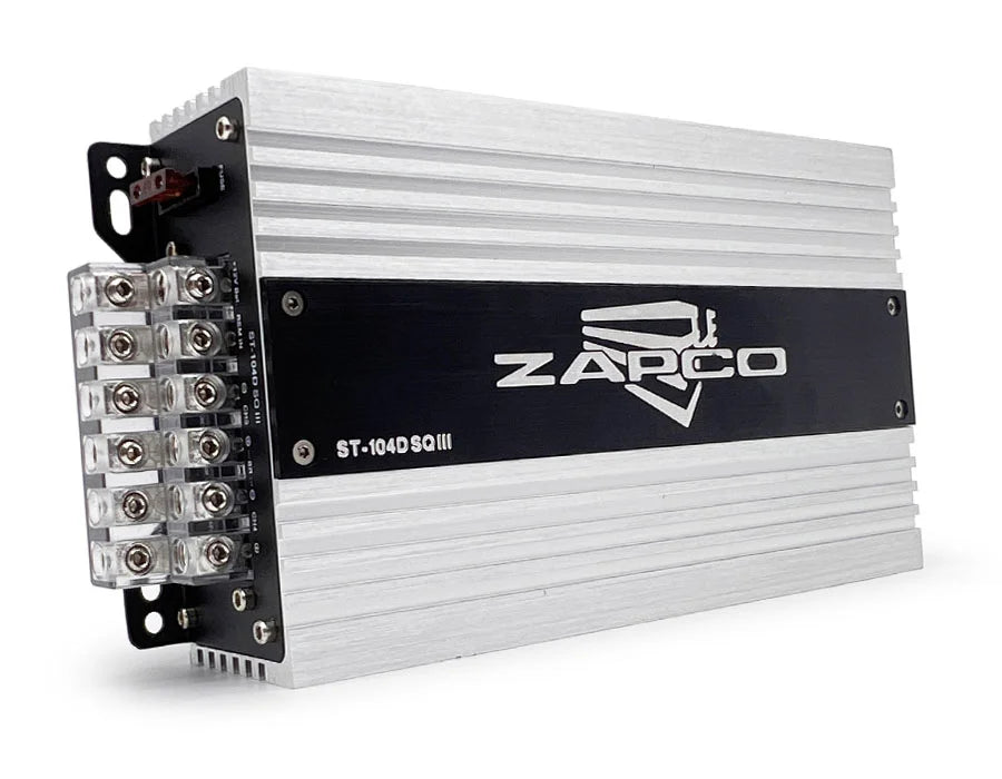 Zapco - ST-104D SQ III 4-Ch. Class D Compact Amplifier image 0