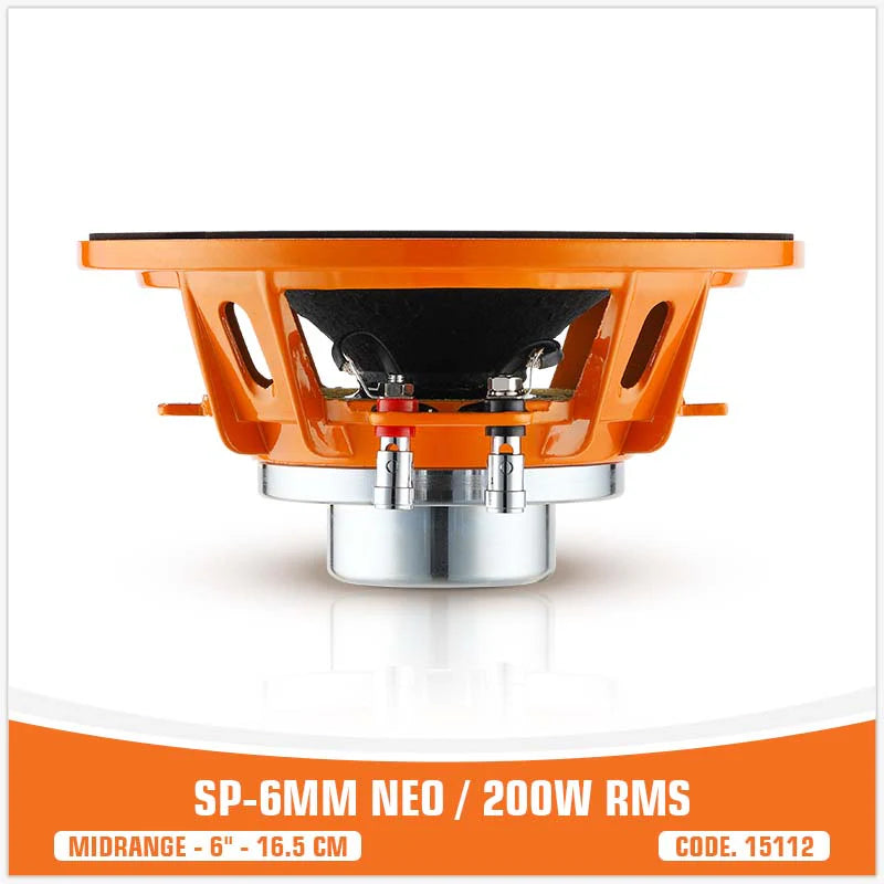 SP Audio - SP 6MM NEO MIDRANGE EXTREME 6,5"/16,5CM NEO MAGNET 200W RMS image 5
