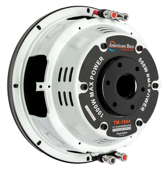American Bass - Titanium 10" Slim Subwoofer image 1