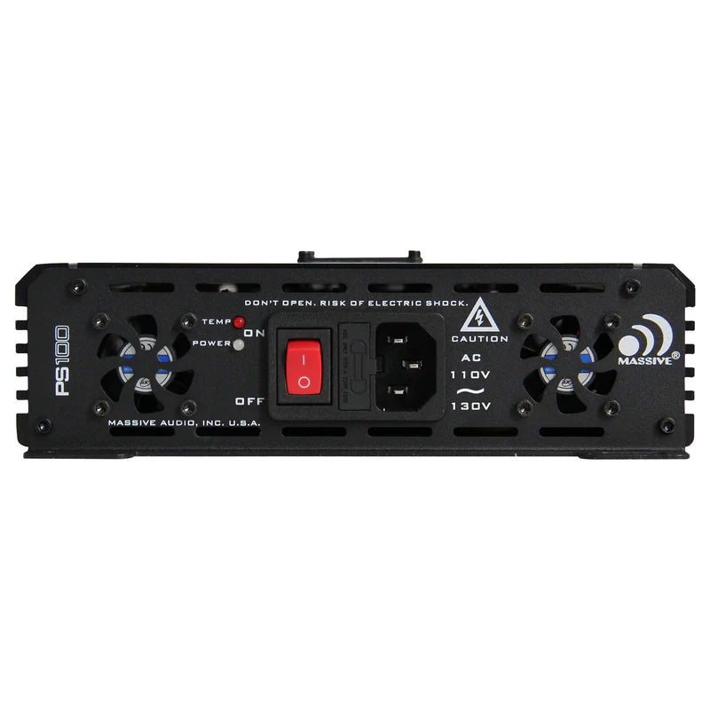 Massive Audio - PS100 - 100 Amp AC to DC Linkable Power Supply image 1