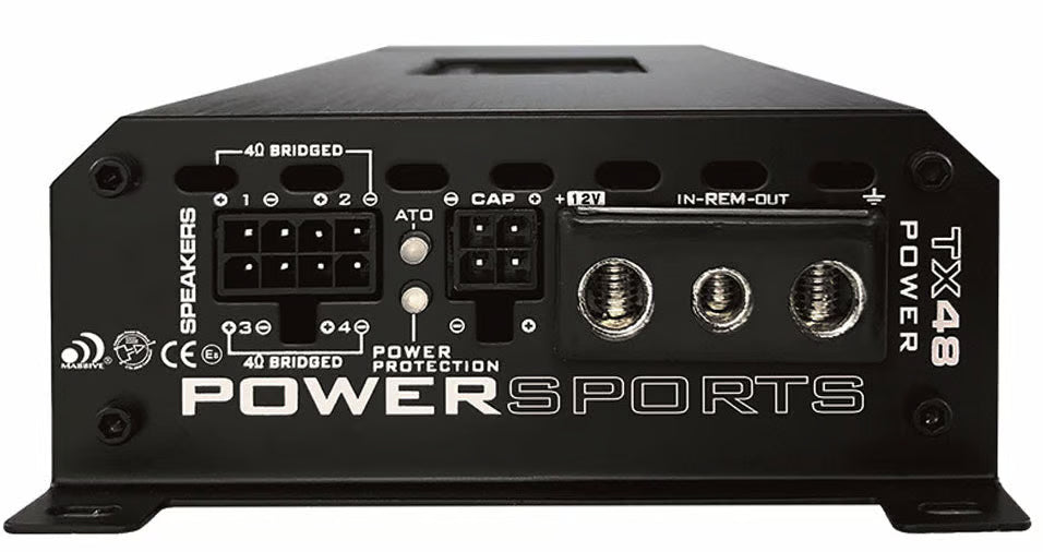 Massive Audio - TX5 - 5ch 120 Watts x 4 RMS @ 4Ω + 600 Watts x 1 RMS @ 2Ω image 2