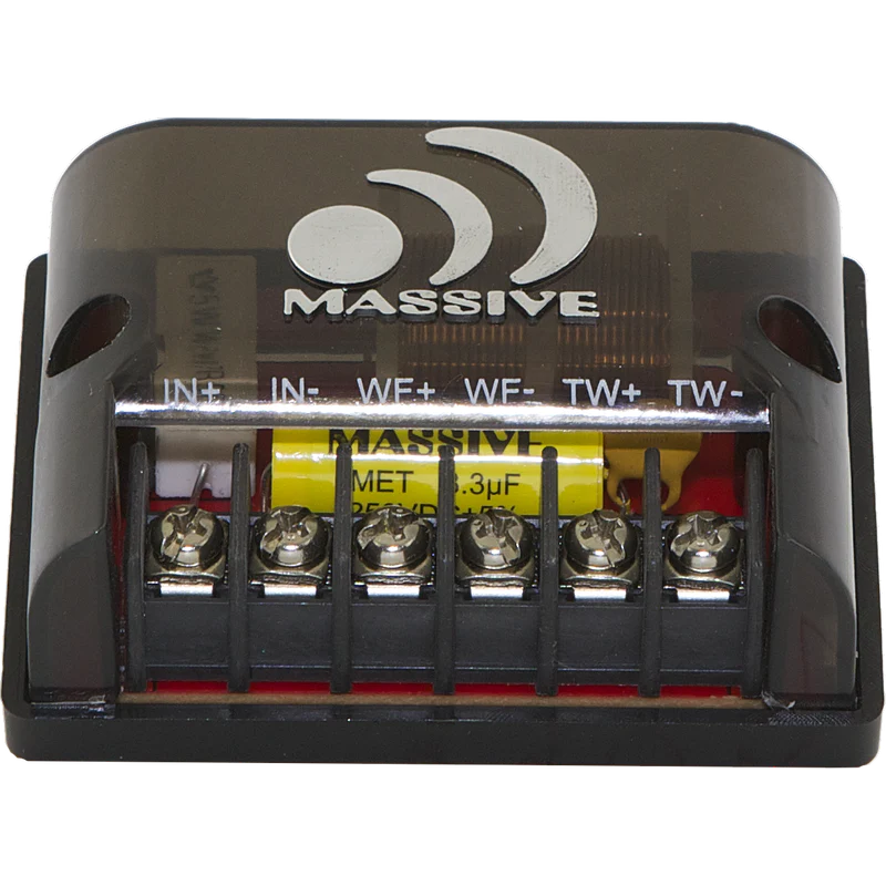 Massive Audio -PK6S - 6.5" 2-Way 250 Watts RMS Component Kit Pro Audio Speakers image 4