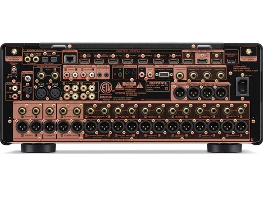 Marantz - Marantz AV 10 Home theater preamp/processor with 15.4-channel processing, Dolby Atmos®, Apple AirPlay® 2, Bluetooth®, and HEOS Built-in