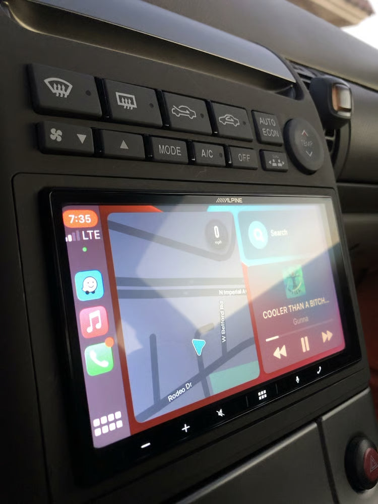 Alpine iLX-W650 7" Double DIN Touchscreen Digital Multimedia Receiver with Bluetooth, Apple CarPlay and Android Auto (SiriusXM Ready)