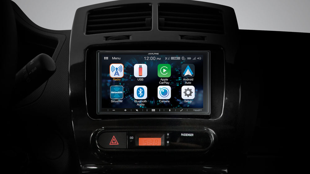Alpine iLX-W650 7" Double DIN Touchscreen Digital Multimedia Receiver with Bluetooth, Apple CarPlay and Android Auto (SiriusXM Ready)