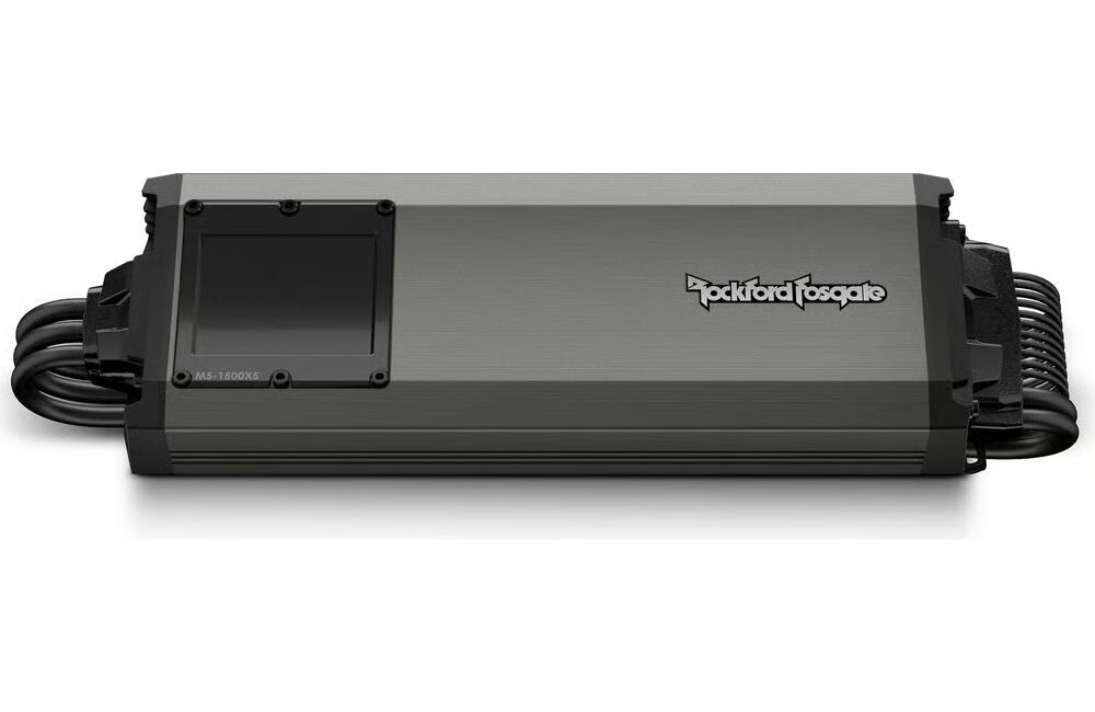 Rockford Fosgate M5-1500X5 1000W RMS Class AB/BD M5 Series 5-Channel Marine Amplifier
