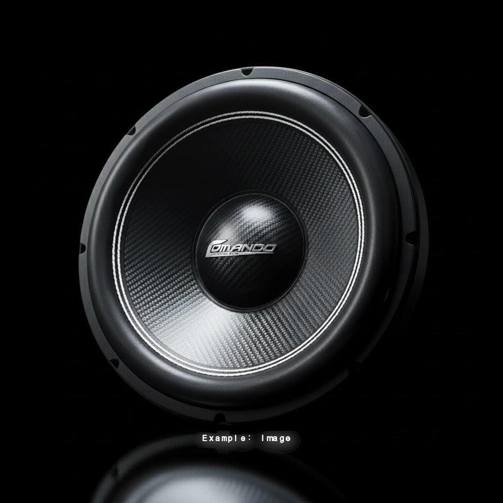 Comando - 5S-122 | 12" 8000 WATTS SPL SUBWOOFER | Dual 2Ω