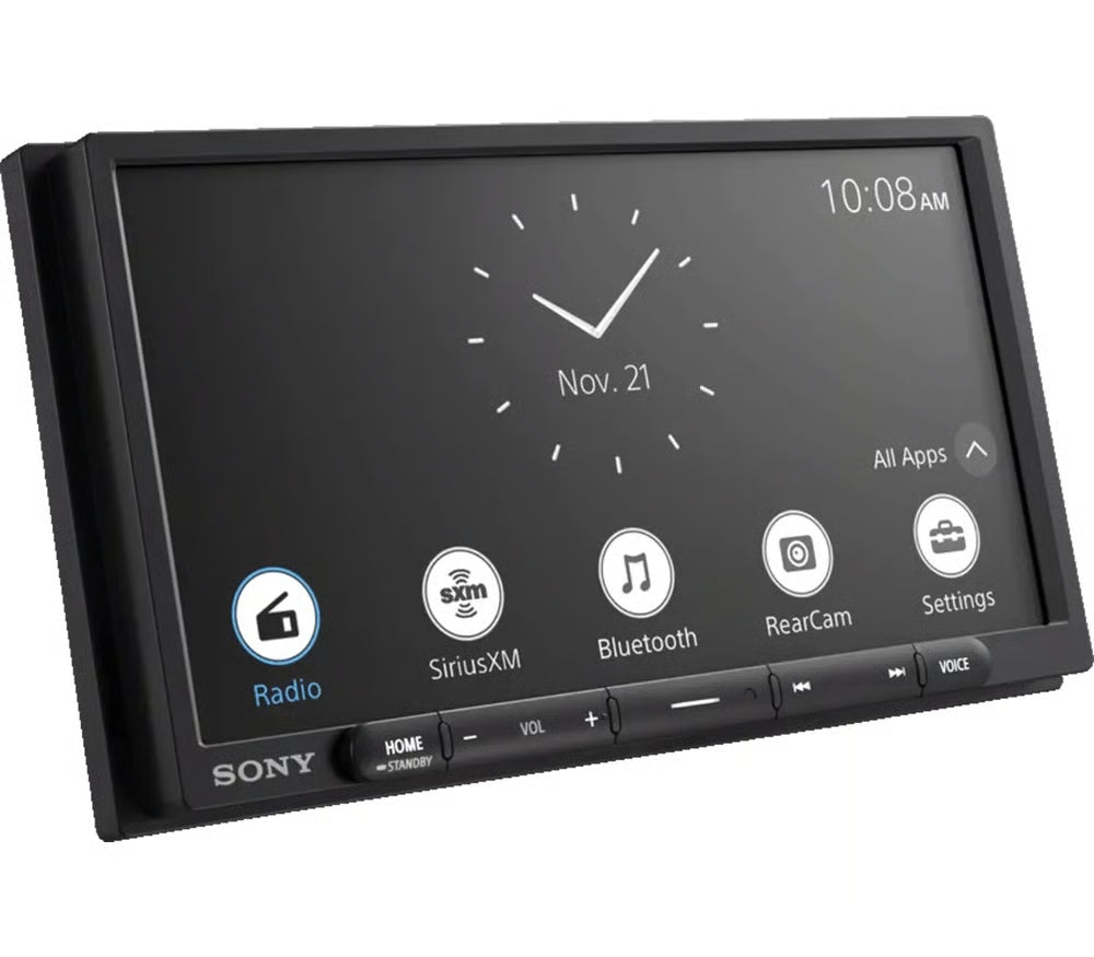 Sony XAV-AX3700 6.95” Double DIN Touchscreen Digital Multimedia Receiver with Bluetooth and Apple CarPlay (Sirius XM Ready)