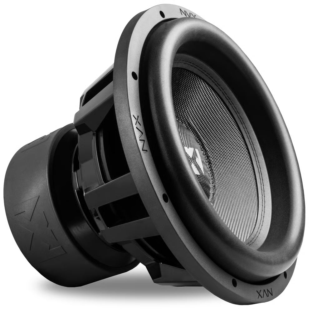 NVX XCW151 + XCA6K + XKIT02 + XAPK0 4000 Watt Peak (2000W RMS) 15" X-Series Dual 1-Ohm SPL Subwoofer + Monoblock Amplifier with 2-Ch Amplifier Wiring Kit w/ RCA with Amplifier Power Wiring Kit w/ Speaker Wire