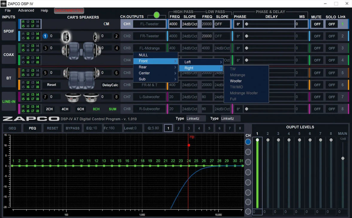 5 Channel DSP