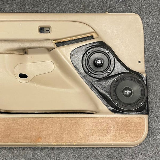 Custom Speaker Pods - 6.5″ + 5.25″ Front Door Speaker Pods for the 2000-2006 Chevrolet Avalanche, Tahoe, Suburban, Silverado, GMC Yukon, Sierra & Cadillac Escalade
