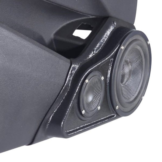 Custom Speaker Pods -6.5″ and 3.5″ Pods for the Front Door of a 18-23 BMW X1-X2 image 0