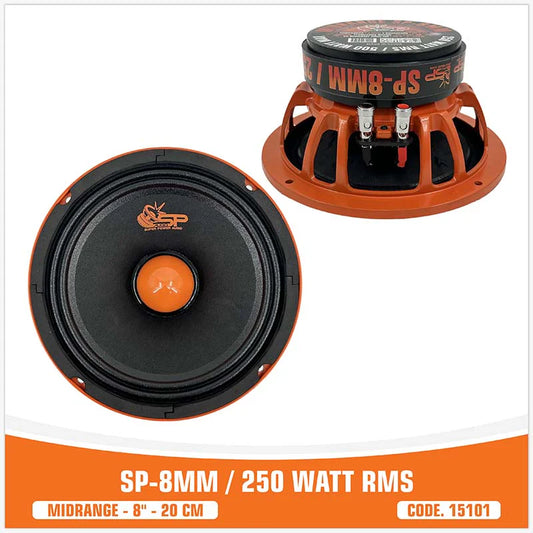 SP Audio - SP 8MM MIDRANGE EXTREME 8"/20CM 250W RMS image 0
