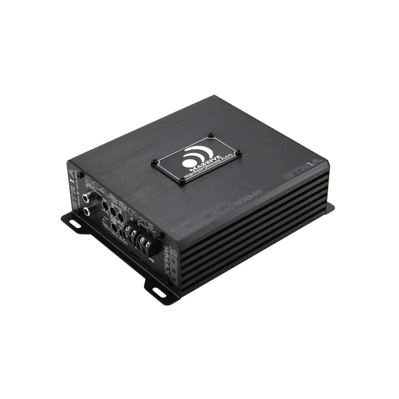 Massive Audio - GTR1A - 1060 Watt RMS @ 1 Ohm Mono Block GT Series Amp image 0