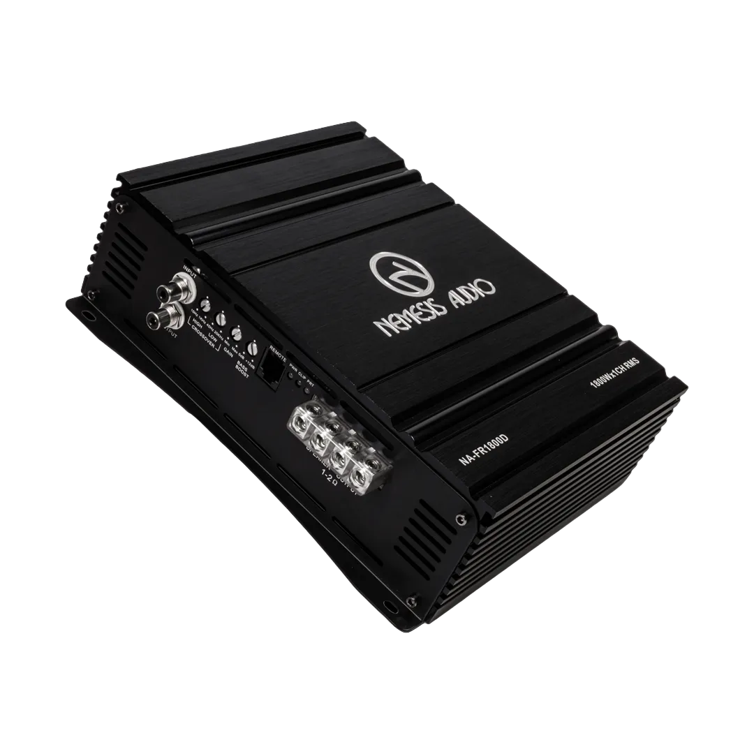 Nemesis Audio - NA-FR1800D - 1800W RMS 1-Channel Monoblock Full Range Car Amp image 0